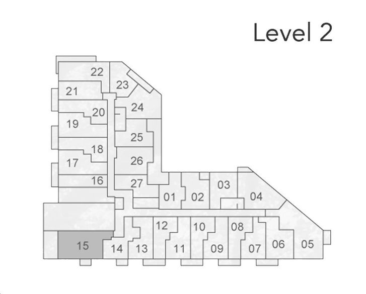 The Narrative Condos Suite G2 Key Plan