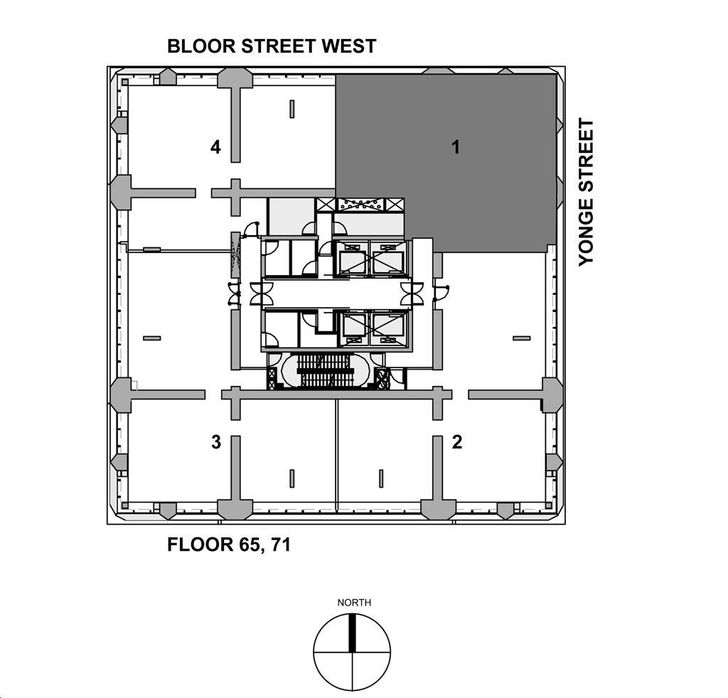 The One Condos High Rise Suites 01 Key Plan