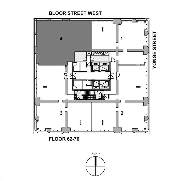 The One Condos High Rise Suites 04 Key Plan