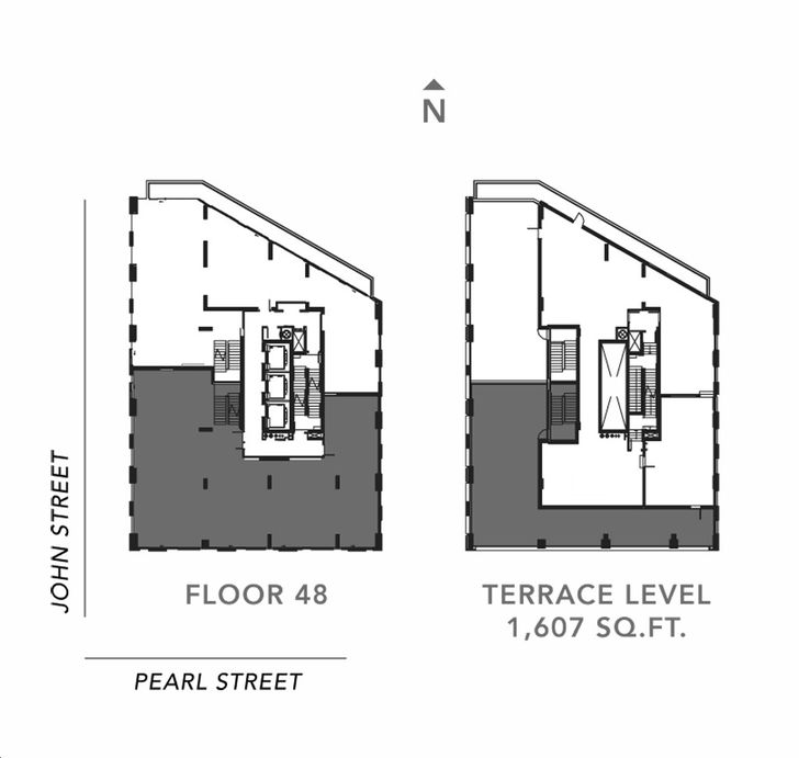 The PJ Condos PH4801 Key Plan