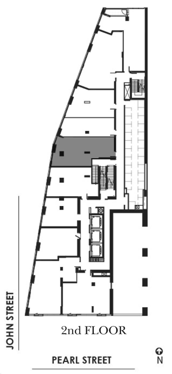 The PJ Condos Suite 206 Key Plan