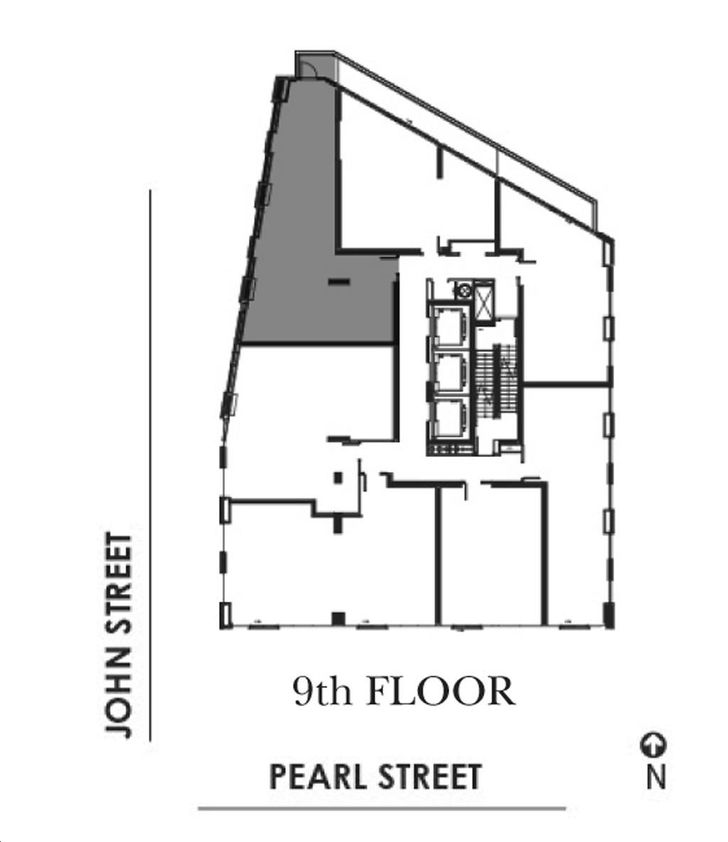 The PJ Condos Suite 905 Key Plan