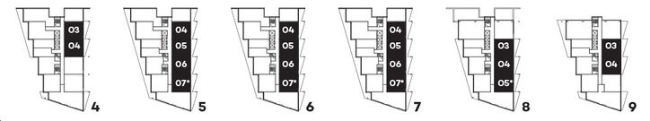 The Plant Condos Suite 800C Key Plan