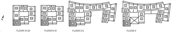 The Point Condos Emerald City Eastwood Key Plan