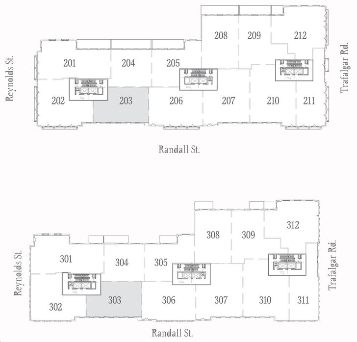 The Randall Residences The Campbell Key Plan