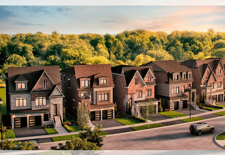 The Ravine Homes Street View of Exteriors