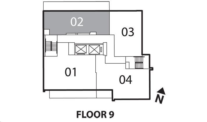 The Rushton Residences oakwood Key Plan