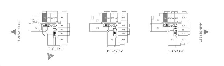 The Spencer at Greystone Model 5 Key Plan