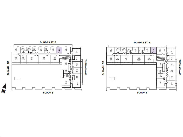 The Wyatt Condos Lark Key Plan