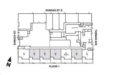 The Wyatt Condos The Burst Key Plan