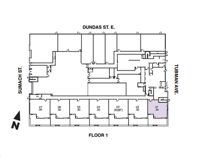 The Wyatt Condos The Gingham Key Plan