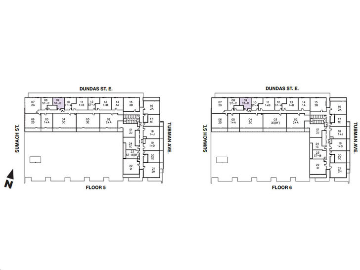 The Wyatt Condos The Moon Key Plan