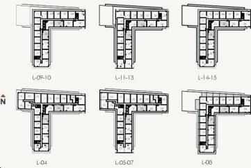 The Yorkdale Condos Cartier 2 Key Plan