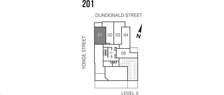 Totem Condos D749 Key Plan