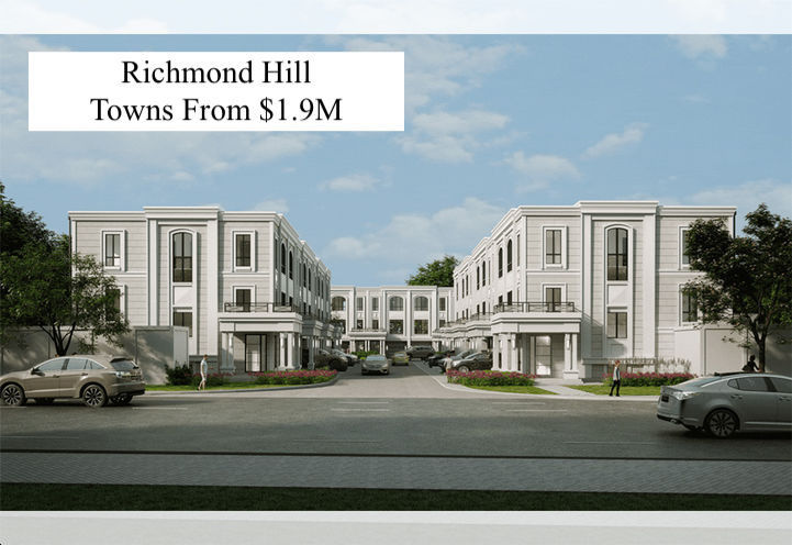Richmond Hill
Towns From $1.9M