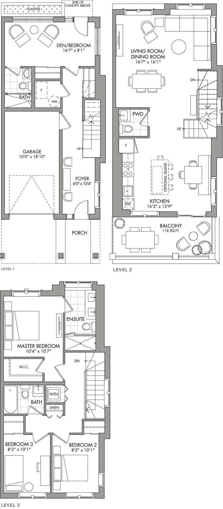 Towns Of Baker Hill By Norstar The Mulberrylane Floorplan 3 Bed