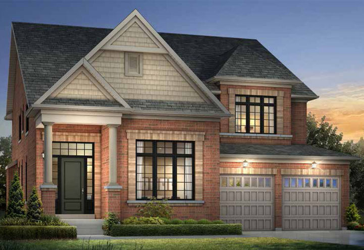 Traditions of Country Lane - Exterior View of Oakwood Model