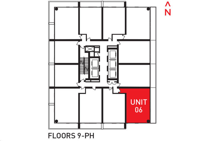 Transit City 3 East Condos TC06 Key Plan