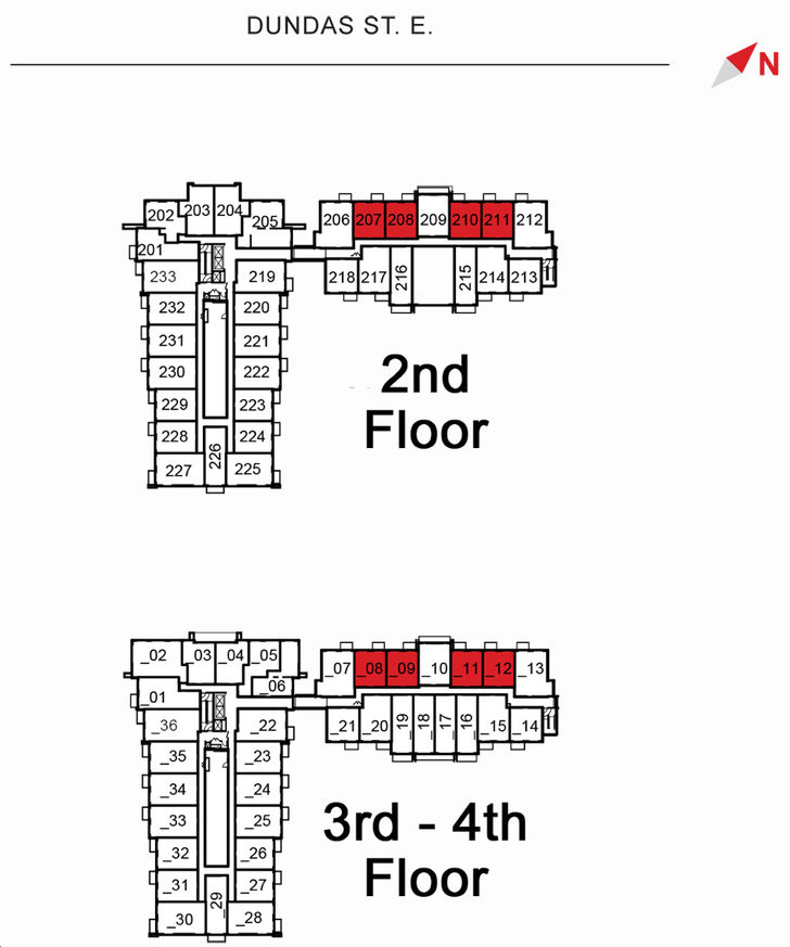 Trend Living Condos Horizon Key Plan