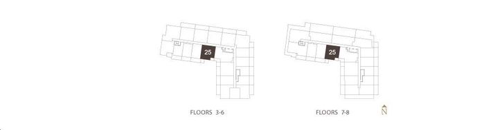 Treviso Condos Venezia B Key Plan