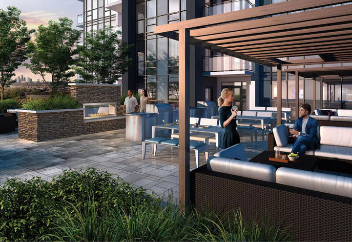 Rooftop Terrace at Tricycle Condos