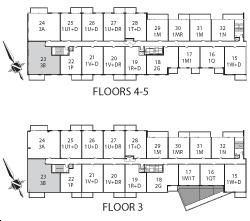 Trio at Atria 3B Key Plan