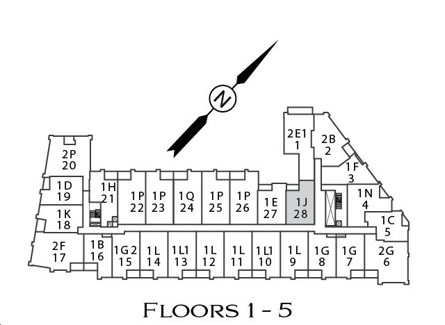 Two Old Mill 1J+D Key Plan