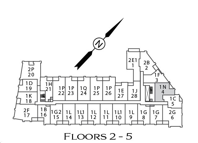 Two Old Mill 1N+D Key Plan