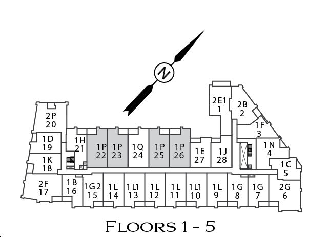 Two Old Mill 1P + D Key Plan