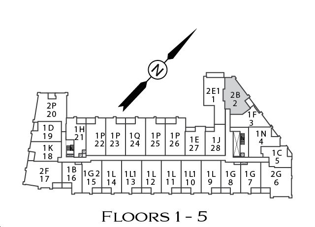 Two Old Mill 2 B Key Plan