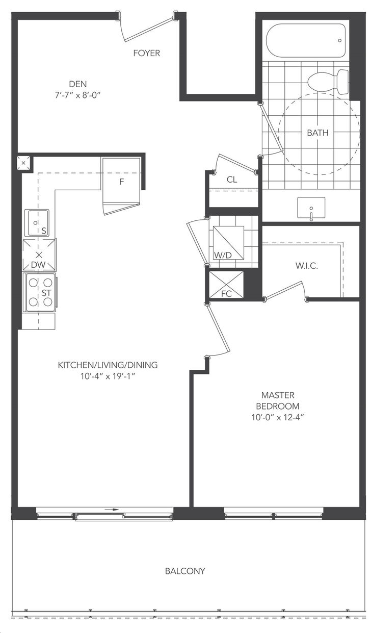 Universal City Condos 1Q+D