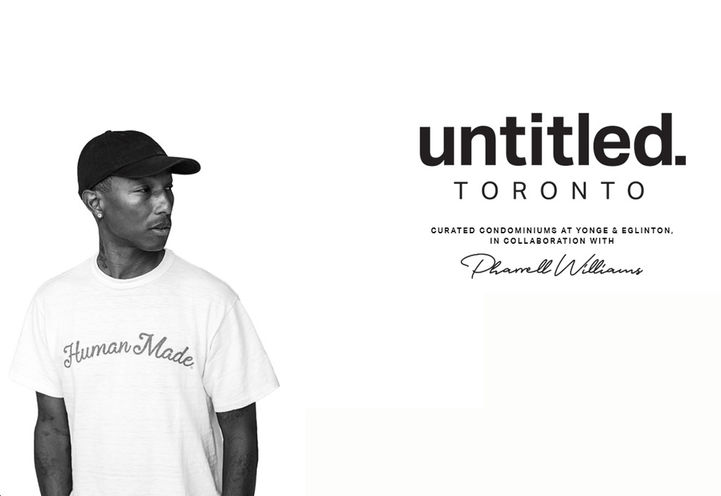 Pharrell Williams for Untitled Toronto North Condos