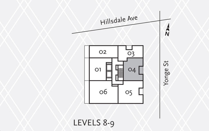 Uovo Condos The Baker Key Plan