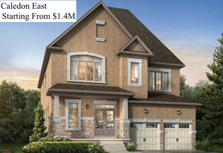 Caledon East
32' Lots Starting From $1.4M