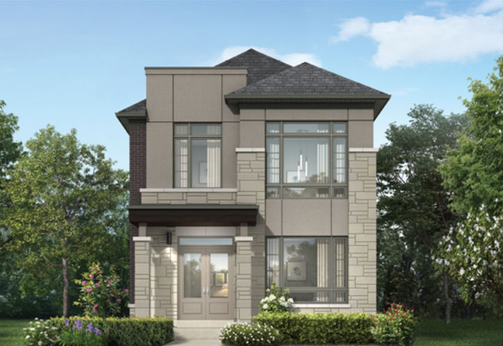 Upper East Side Homes Unionville Exterior View of Detached Model