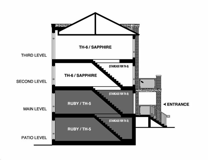 Urban Towndominiums 3 Ruby Key Plan