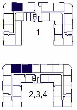 V2 Condos Topaz II Key Plan