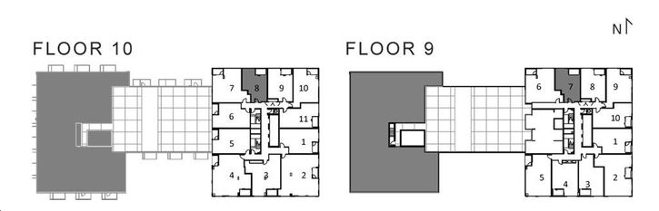 Verge Condos 488 Key Plan