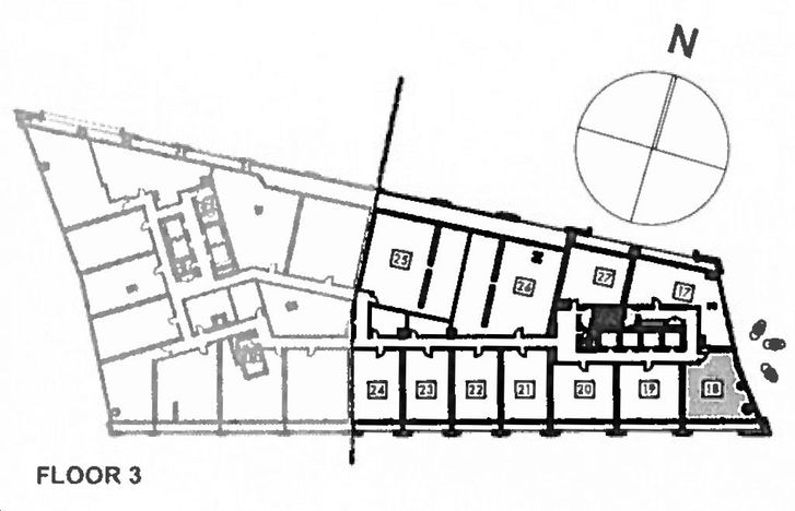 Via Bloor Condos 2 2J-2  *UNIQUE* Key Plan