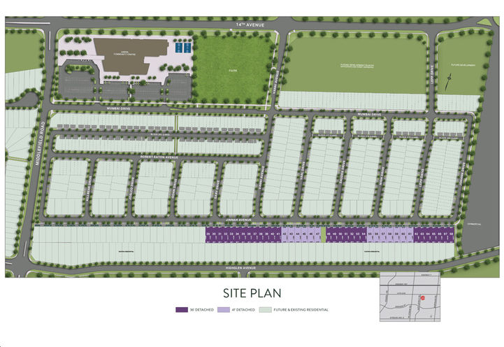 Victory Green Towns - Updated Site Plan