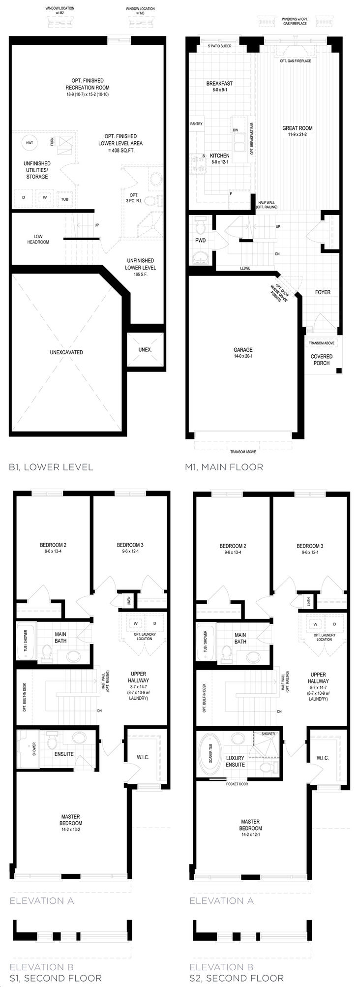 Vista Ridge Towns By Losani Ambrosia Floorplan 3 Bed And 25 Bath