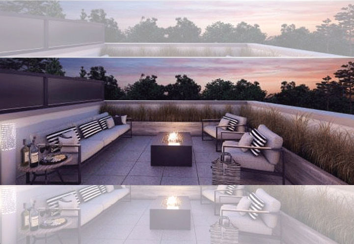 Private Rooftop Terraces at Wenderly Park Towns