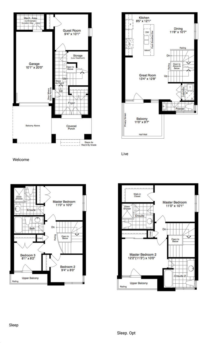 West Country Milton Towns 2 By Country Homes Imma Floorplan 3