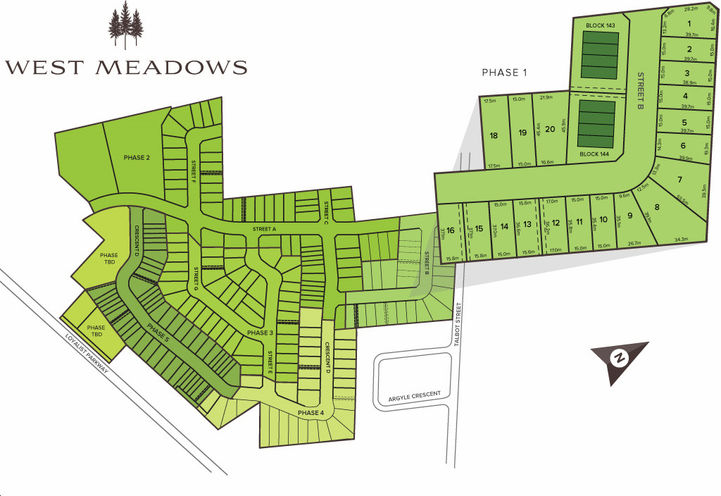 West Meadows Site Plan