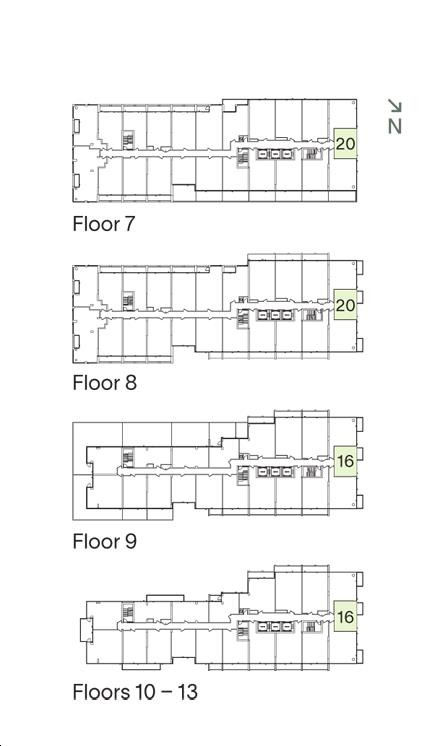 Westport Condos 1N1-E Key Plan