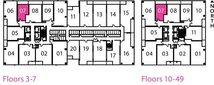 X2 Condos Grange Key Plan