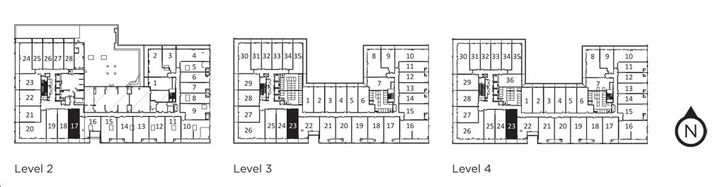 XO2 Condos XX 589 Key Plan