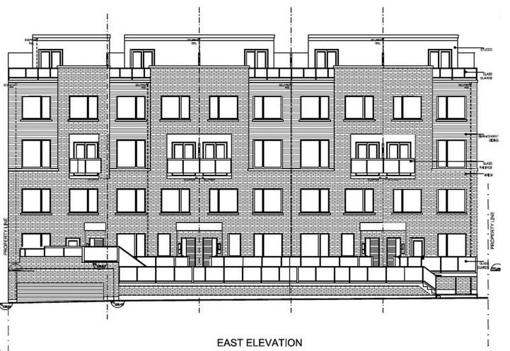 Yardley Towns East Elevation