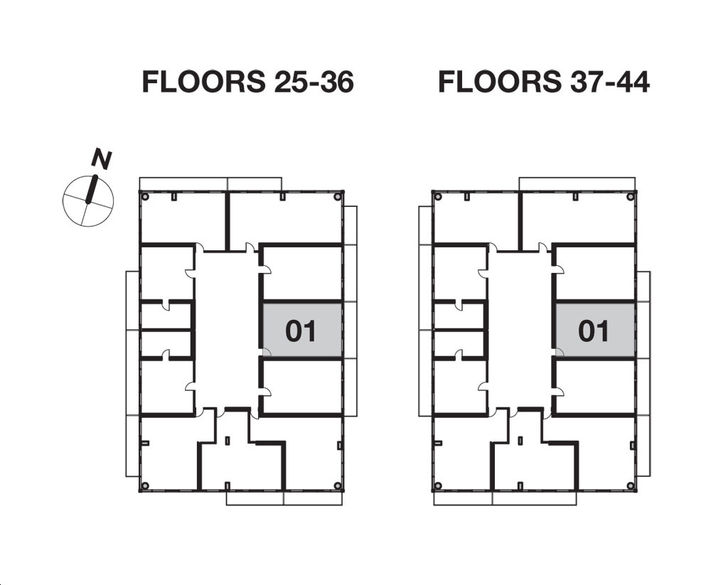 e2 Condos Castlefield Key Plan